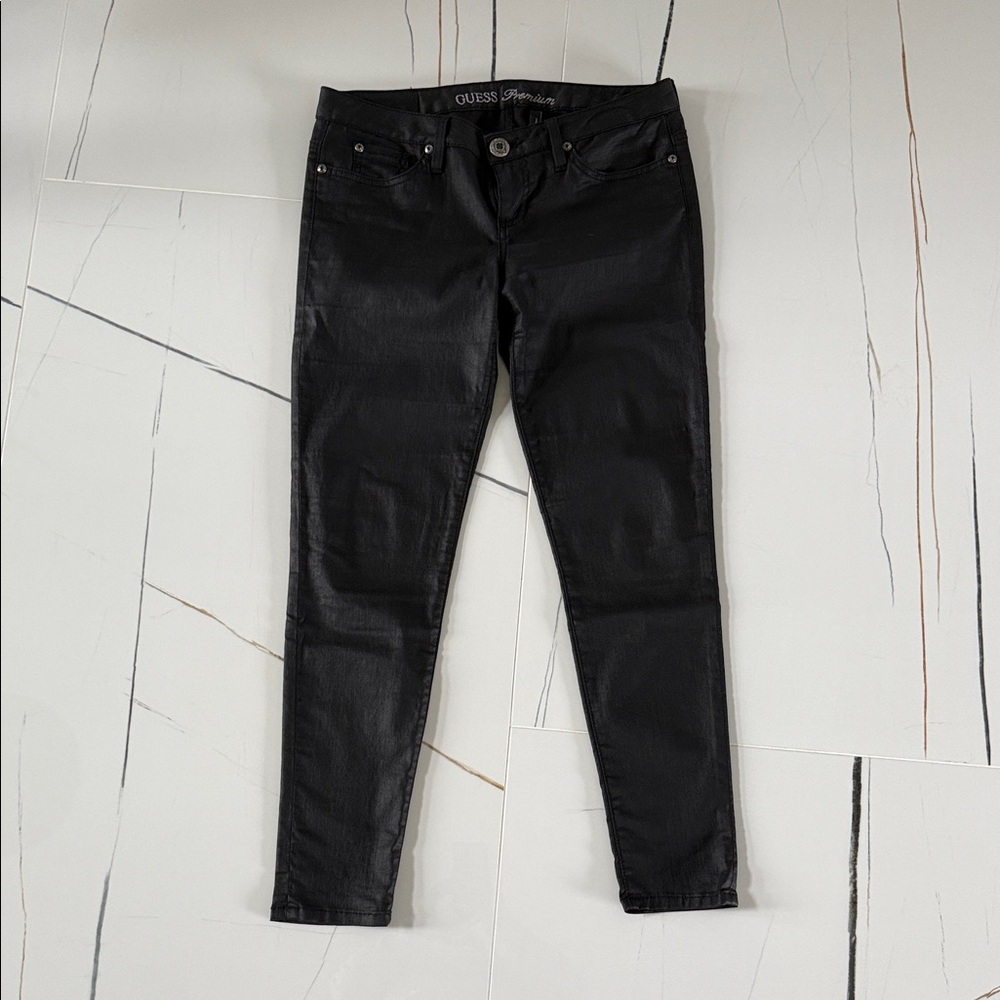 Guess Jet Black Denim Pants